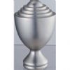 golden cup curtain rod finial